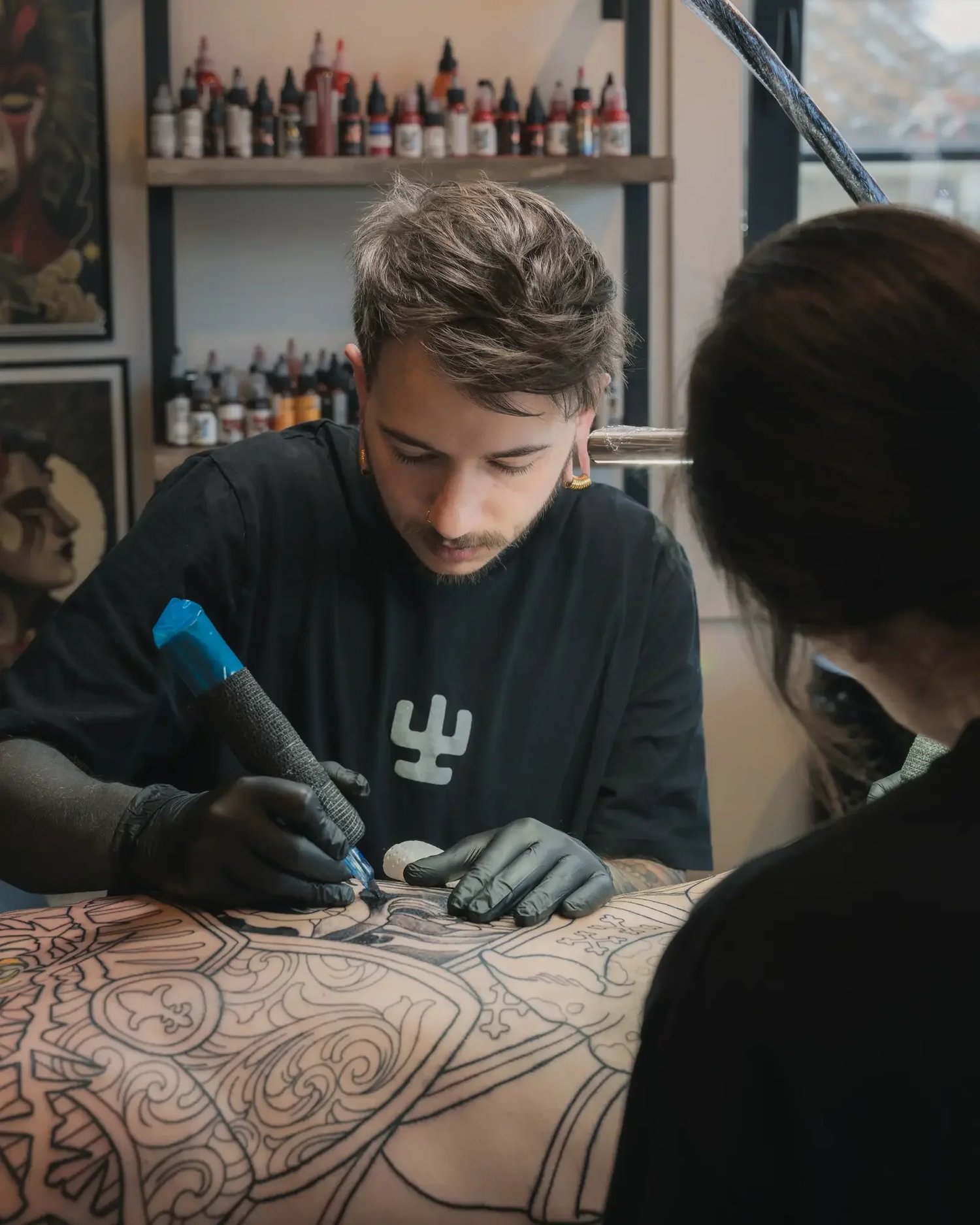 Alex and Naomy at Cobra Gold Tattoo Studio